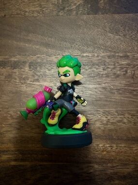 Splatoon Neon Green Inkling Boy Amiibo Nintendo